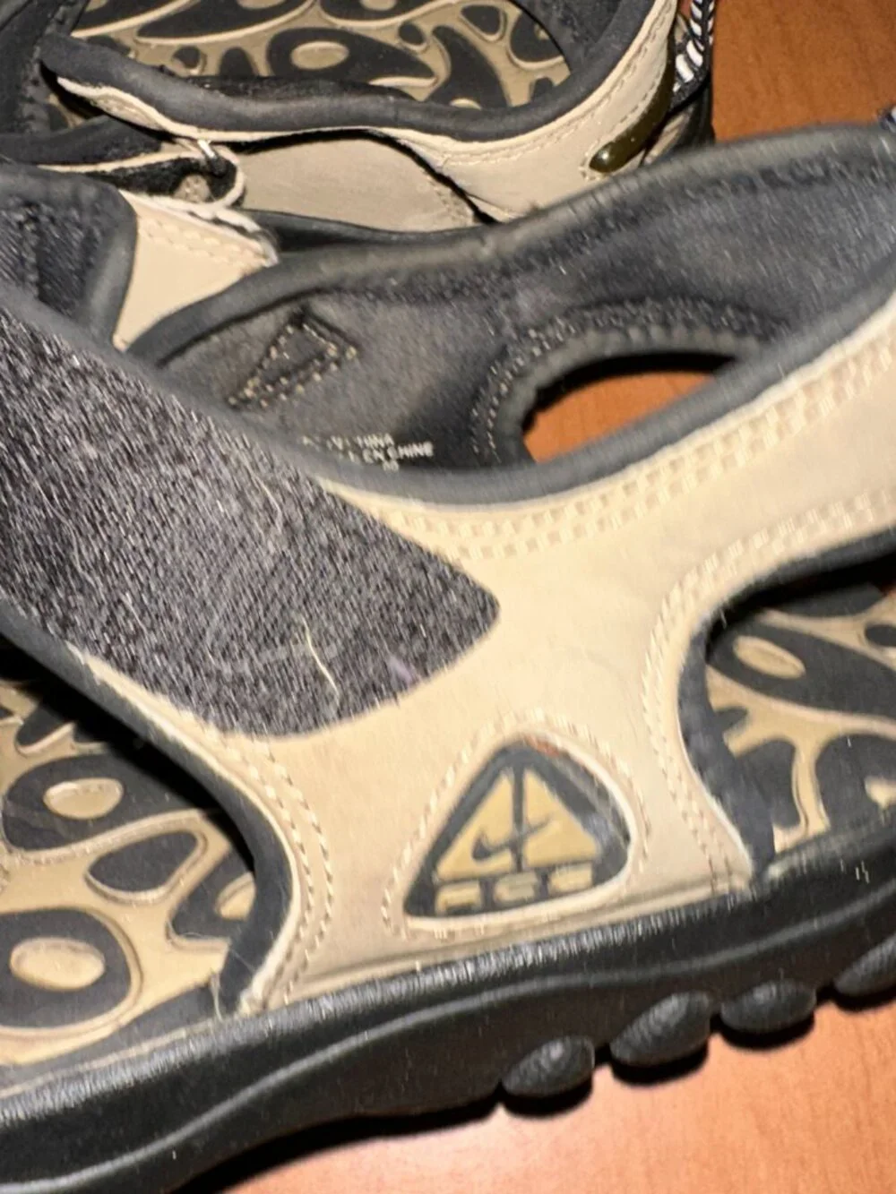 Nike ACG sandals in tan Men's 7/7.5